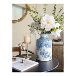 Ваза с мотивами цветущего сада с попугаями Vase Inspired by Nature варинант исполнения - 5 | Loft Concept в Костроме