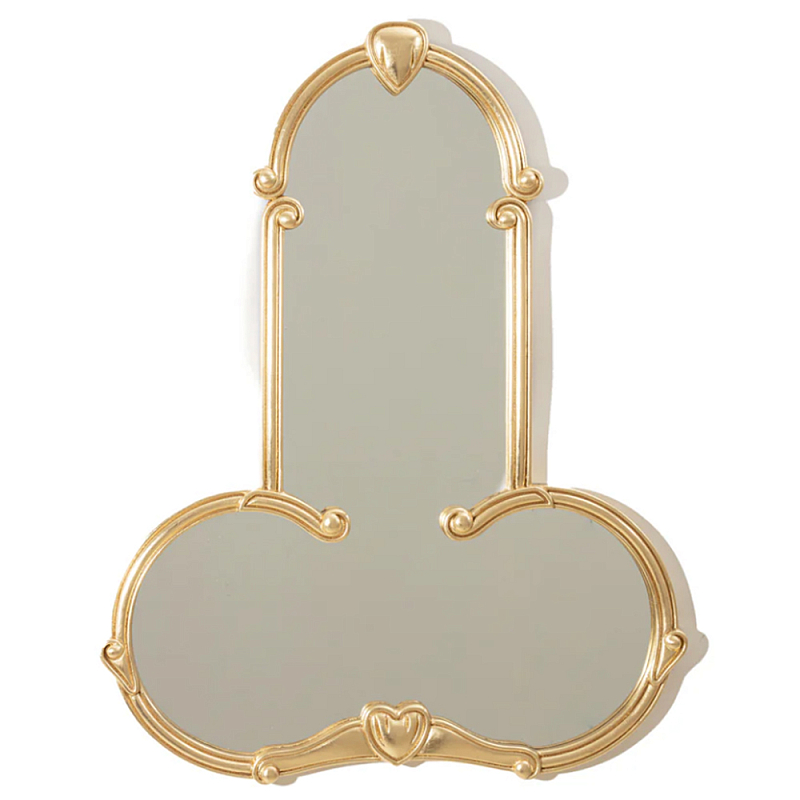Зеркало SELETTI Liberty Mirror Man Золотой в Костроме | Loft Concept 