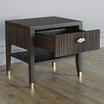 Прикроватная тумбочка с ящиком Elsa Dreams Walnut варинант исполнения - 2 | Loft Concept в Костроме