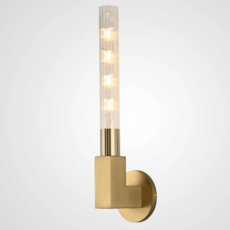 Бра CANNELLE wall lamp SINGLE Sconces Латунь в Костроме | Loft Concept 