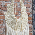 Аксессуар настенный в Эко стиле Белый wall decor White dress варинант исполнения - 1 | Loft Concept в Костроме