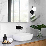 Бра с шарообразным плафоном и зеркальным круглым элементом Lunar Echo варинант исполнения - 2 | Loft Concept в Костроме