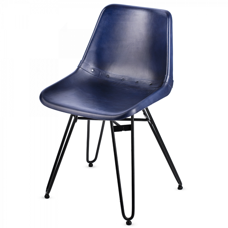 Стул Leather Schoolhouse Chair Коричневый винтаж Черный Стул Leather Schoolhouse Chair Коричневый винтаж Черный в Костроме | Loft Concept