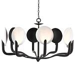 Люстра с плафонами в виде черно-белых дисков Ideal Shade Combination варинант исполнения - 4 | Loft Concept в Костроме