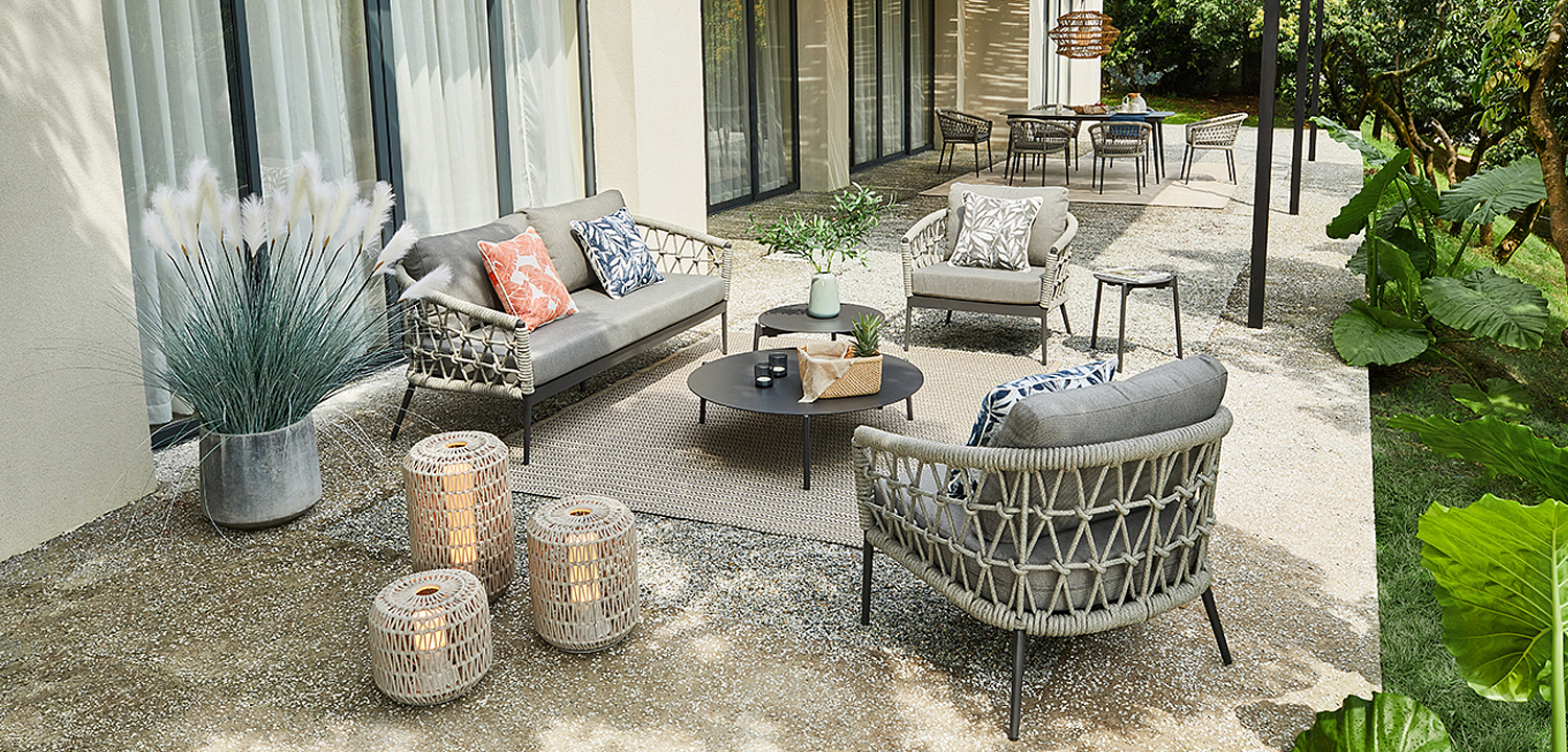 Уличный диван Niels Outdoor Sofa Уличный диван Niels Outdoor Sofa - Loft-Concept в Костроме