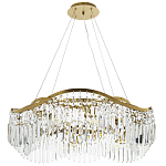 Люстра с подвесками из хрусталя Ludivine Chandelier варинант исполнения - 4 | Loft Concept в Костроме