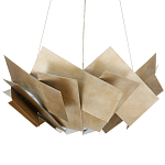 Люстра из прямоугольных панелей Iron Panels варинант исполнения - 3 | Loft Concept в Костроме