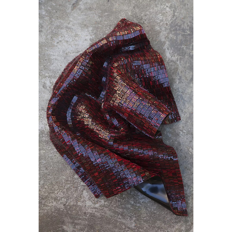 Панно «Drop» Бордовый в Костроме | Loft Concept 