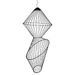 Подвесной светильник из металла Figured Beam варинант исполнения - 1 | Loft Concept в Костроме