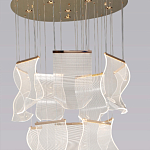 Потолочная люстра каскадная светодиодная Ethereality Sail варинант исполнения - 2 | Loft Concept в Костроме