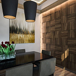 Гипсовая 3D панель с принтографией PM-08 варинант исполнения - 2 | Loft Concept в Костроме