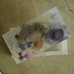 Шкатулка из эпоксидной смолы с цветами белая Epoxy Resin Rectangular Box White варинант исполнения - 2 | Loft Concept в Костроме