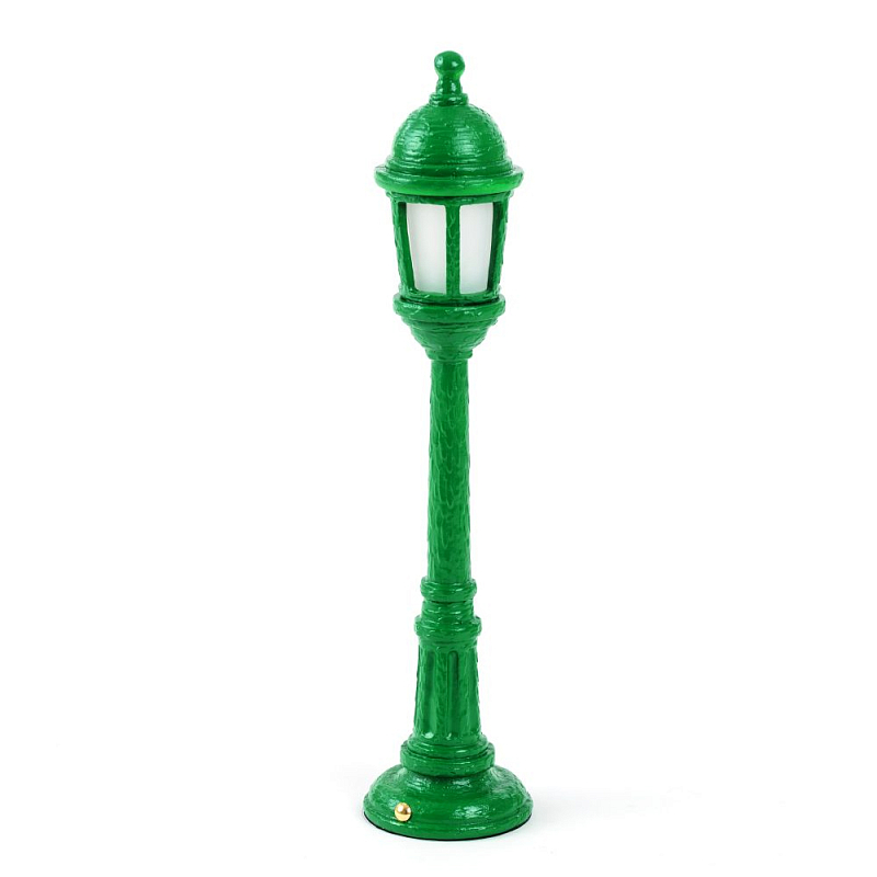 Настольная лампа Seletti Street Lamp Dining Green Зеленый Настольная лампа Seletti Street Lamp Dining Green Зеленый в Костроме | Loft Concept