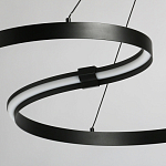 Люстра подвесная светодиодная в виде волнообразной ленты Ribbon Vortex варинант исполнения - 10 | Loft Concept в Костроме