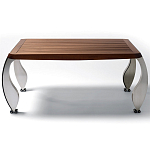 Дизайнерский раздвижной обеденный стол Poltronova Split Dining Table варинант исполнения - 3 | Loft Concept в Костроме