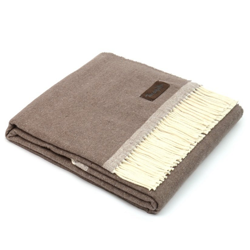 Плед SARA 1000 Marzotto Серый в Костроме | Loft Concept 