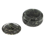 Сахарница из натурального камня Змеевик Stone Sugar Bowls варинант исполнения - 9 | Loft Concept в Костроме