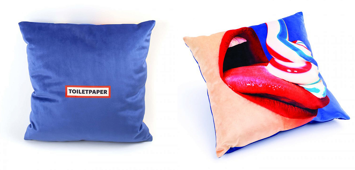 Подушка Seletti Cushion Toothpaste Подушка Seletti Cushion Toothpaste - Loft-Concept в Костроме