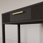 Элегантная Консоль Primo с выдвижным ящиком Темный орех варинант исполнения - 3 | Loft Concept в Костроме