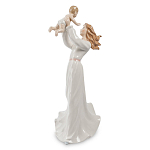 Статуэтка фарфоровая Девушка с ребенком Charming Statuette варинант исполнения - 2 | Loft Concept в Костроме