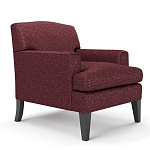 Мебельная ткань Шенилл бордовый цвет 138 см T4-38 варинант исполнения - 9 | Loft Concept в Костроме