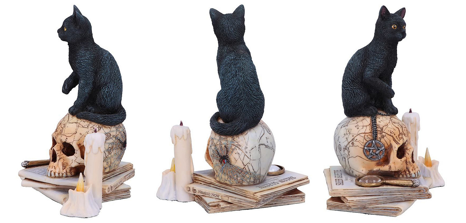 Статуэтка Cat on Skull Статуэтка Cat on Skull - Loft-Concept в Костроме