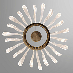 Люстра с декором в виде крупных рельефных лепестков 80 см Ethereal Bloom варинант исполнения - 5 | Loft Concept в Костроме