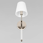 Бра с белым тканевым плафоном в форме конуса и металлическим основанием Nicoleta варинант исполнения - 4 | Loft Concept в Костроме