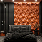 Гипсовая 3D панель с принтографией PM-46 варинант исполнения - 3 | Loft Concept в Костроме