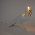 Напольный светильник Seletti Peacock варинант исполнения - 5 | Loft Concept в Костроме