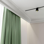 Гладкий карниз KT-01 варинант исполнения - 2 | Loft Concept в Костроме