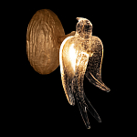 Бра с прозрачной стеклянной фигуркой птички Serip Voa варинант исполнения - 4 | Loft Concept в Костроме