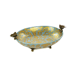 Блюдо фарфоровое Бабочки Teronini варинант исполнения - 2 | Loft Concept в Костроме