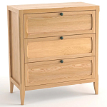 Комод с 3-мя ящиками светлый дуб Silva Oak Chest of Drawers варинант исполнения - 2 | Loft Concept в Костроме