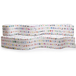 Дизайнерский модульный диван волнистой формы с цветным принтом Poltronova Superonda Sofa варинант исполнения - 6 | Loft Concept в Костроме