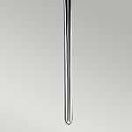 Бра вертикальное с белым полукруглым плафоном и длинным стержнем L Kichler варинант исполнения - 12 | Loft Concept в Костроме