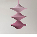 Подвесной вязаный розовый светильник «Звезда Востока 03» варинант исполнения - 4 | Loft Concept в Костроме