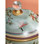 Ваза с крышкой и цветочным узором Genuine Chinese Classics варинант исполнения - 3 | Loft Concept в Костроме