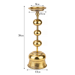 Подсвечник железный Bell варинант исполнения - 4 | Loft Concept в Костроме