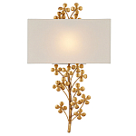 Бра с прямоугольным абажуром и каркасом в виде лепестков клевера Hanging Clover варинант исполнения - 2 | Loft Concept в Костроме