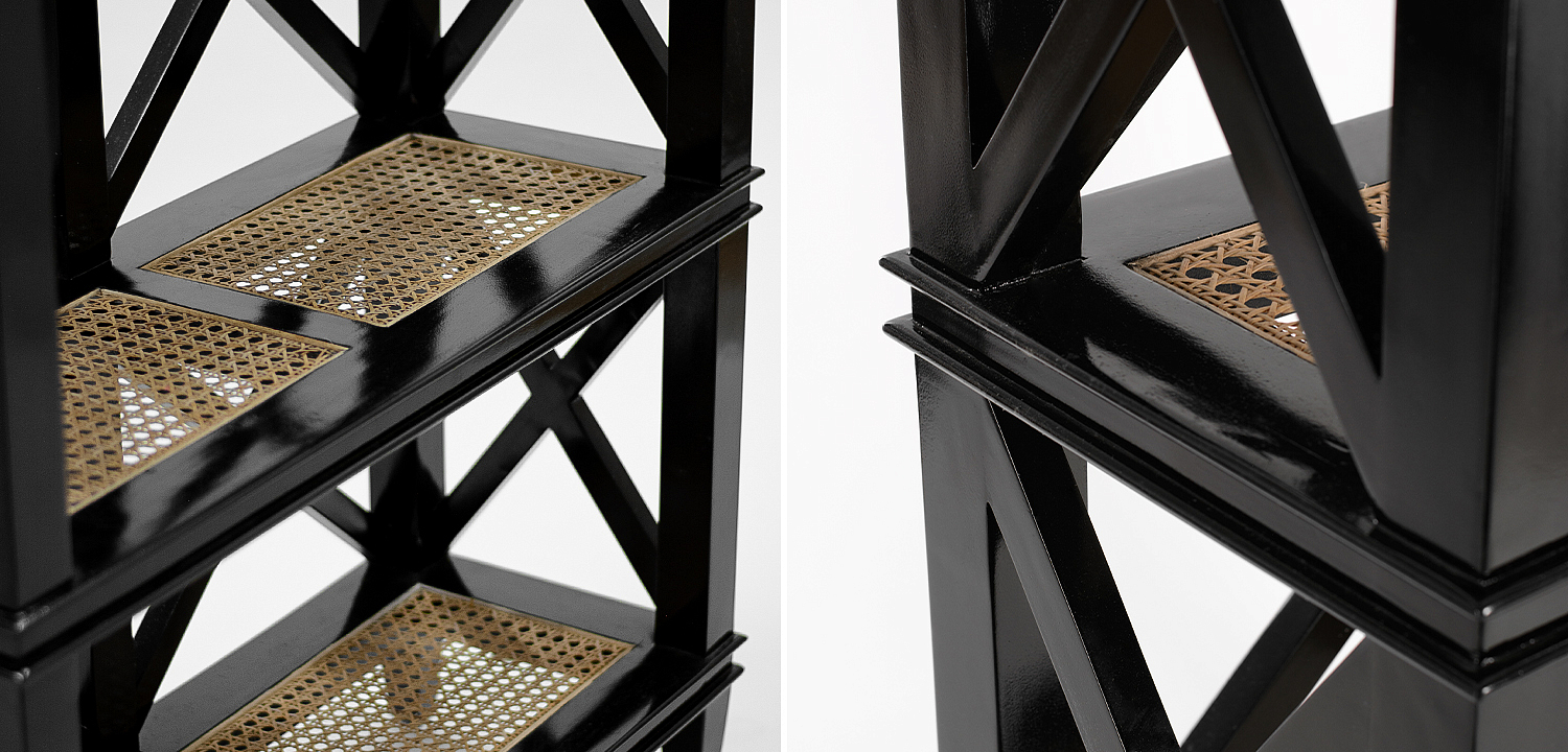 Стеллаж Jacqueline Wicker Shelves Стеллаж Jacqueline Wicker Shelves - Loft-Concept в Костроме