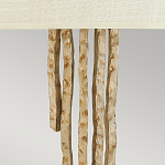 Бра с белым абажуром и элементами в виде натуральных веток Hinkley варинант исполнения - 3 | Loft Concept в Костроме