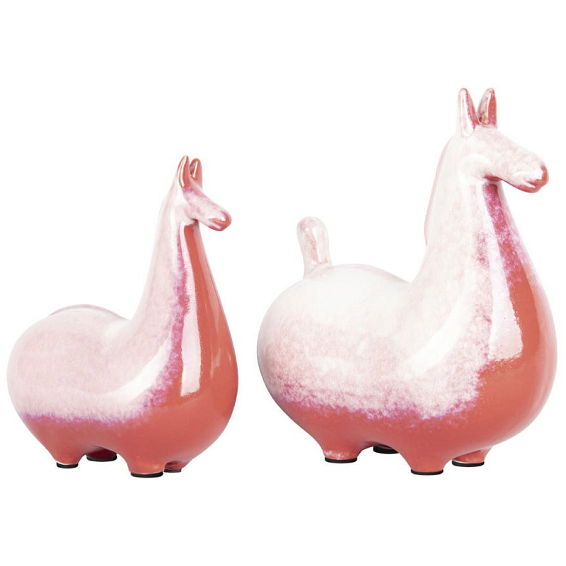 Статуэтка фигурная Cute horse Красный Зеленый Статуэтка фигурная Cute horse Красный Зеленый в Костроме | Loft Concept
