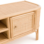 ТВ-тумба из плетеного ротанга Simone Rattan TV Stand варинант исполнения - 4 | Loft Concept в Костроме