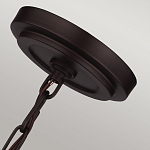 Подвесной светильник с белым стеклянным плафоном в форме шара на цепи Feiss варинант исполнения - 3 | Loft Concept в Костроме