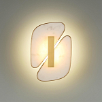 Бра с мраморными вставками Marble Plates варинант исполнения - 3 | Loft Concept в Костроме