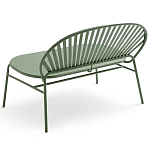 Зелёная скамья из стали Goodwin Metal Bench Green варинант исполнения - 10 | Loft Concept в Костроме