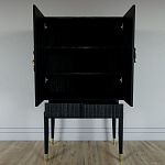 Кабинетный шкаф Elsa Dreams Black с 2-мя ящиками варинант исполнения - 4 | Loft Concept в Костроме