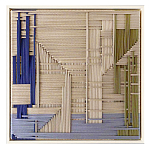 Аксессуар Геометрическая абстракция Figurative Beige Wall Hangings варинант исполнения - 2 | Loft Concept в Костроме