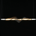 Люстра подвесная линейная Adilin Сhromium варинант исполнения - 1 | Loft Concept в Костроме